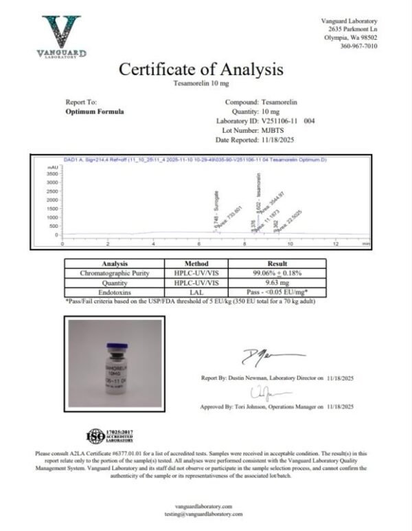 Tesamorelin 10 mg