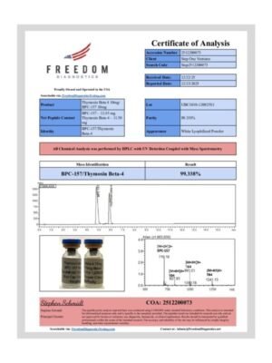 Thymosin Beta 4 10mg BPC-157 10mg